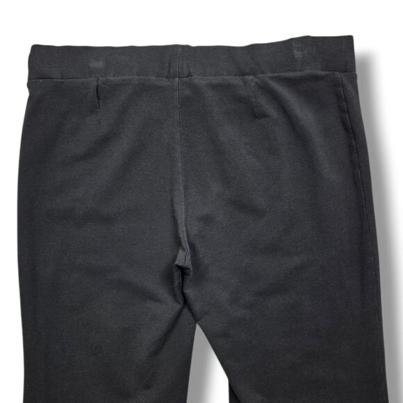 Pure Jill Straight Pant Womens Medium Black Pull On Mid Rise - Picture 5 of 10